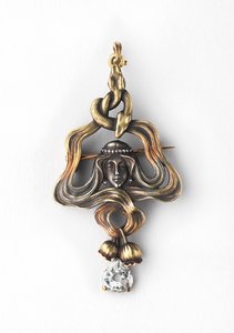 Pendant-Brooch by Factory Fabergé Russian Master