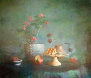 Rustic Still Life Delight by Fangping Zhou