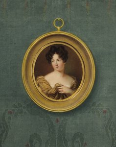 Portrait of a Woman, Thought to Be the Actress Dermer by Fanny Charrin