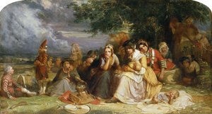 After the Battle of Prestonpans, 21 Sept 1745, 1849 by Fanny McIan