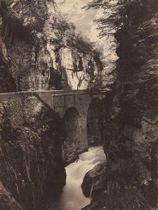 Road to Eaux-Chaudes, Pyrenees (recto) by Farnham Maxwell Lyte