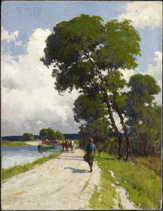 A Breezy Day by Farquhar McGillivray Knowles