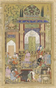 Babur Receives a Courtier