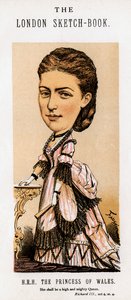 Alexandra of Denmark, Princess of Wales, 1874