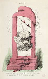 Caricature of Otto von Bismarck, 1870