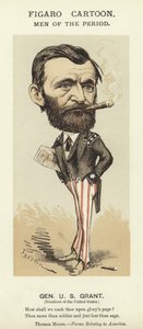 Caricature of Ulysses S Grant