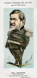 Robert C Schenck, US Army General and Diplomat