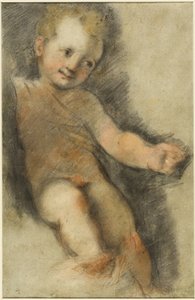 Christ Child: Study for the Madonna of San Giovanni by Federico Barocci