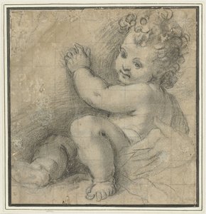 Christ Child with the Hand of Mary by Federico Barocci