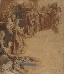 The Presentation of the Virgin in the Temple by Federico Barocci