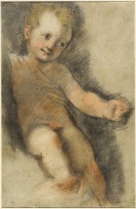 Christ Child: Study for the Madonna di San Giovanni by Federico Fiori Barocci or Baroccio