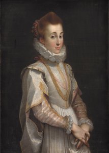 Portrait of a Young Lady by Federico Fiori Barocci or Baroccio