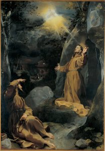 Saint Francis of Assisi receiving stigmas by Federico Fiori Barocci or Baroccio