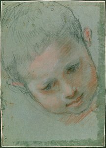 The Head of a Boy, c.1586-89 by Federico Fiori Barocci or Baroccio