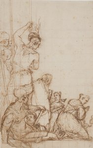 Group of Spectators by Federico Zuccaro