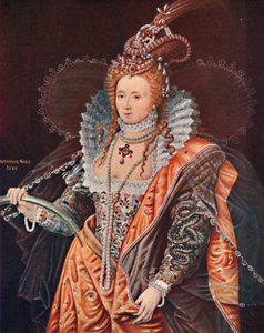 Queen Elizabeth. An Emblematic Portrait by Zucchero