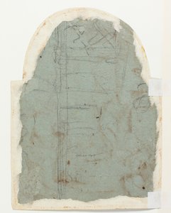 Sketch for Architecture(?) by Federico Zuccaro
