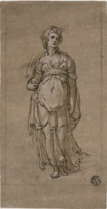 Standing Female Allegorical Figure