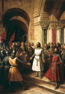 Godefroy de Bouillon elected King of Jerusalem, 23 July 1099