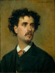 Portrait of Mariano Fortuny y Madrazo by Federico de Madrazo y Kuntz