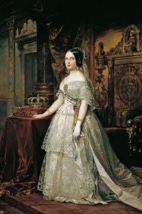 Portrait of Isabella II of Spain
