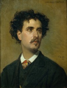 Portrait of Marià Fortuny by Federico de Madrazo y Kuntz