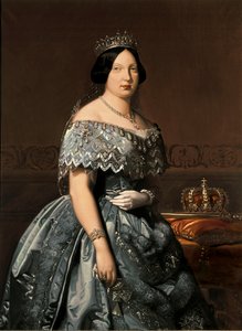 Queen Isabella II of Spain by Federico de Madrazo y Kuntz