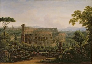 View of the Colosseum from the Palatine Hill, Rome by Fedor Mikhailovich Matveev
