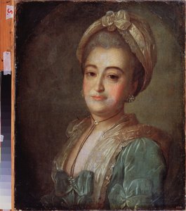 Portrait of Countess Elisabeth Lobanova-Rostovskaya by Fedor Stepanovich Rokotov