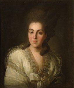 Portrait of Countess Anna Alexandrovna Golitsyna, née Baroness Stroganova, 1777