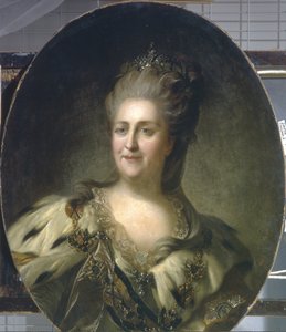 Portrait of Empress Catherine II 1729-1796