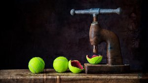 Pressed Tennis Balls