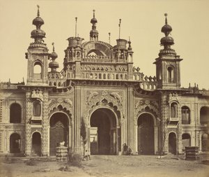 A Gateway Leading into the Kaiserbagh Palace