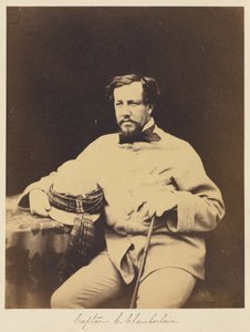 Captain C. Chamberlain by Felice Beato
