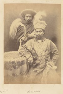 Doresetoter, Son of Umjud Ally Shah, and His Servant by Felice Beato