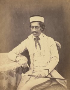 Fyud-ud-Daulah of the Budh Royal Family by Felice Beato