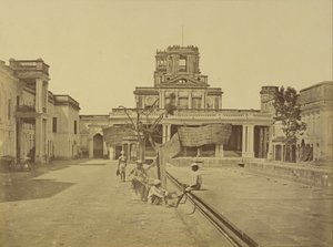 Interior of The Ferad Buksh by Felice Beato