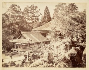 Ishiyama-dera Temple by Felice Beato