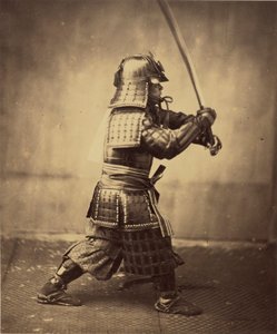 Japanese Warrior in Armour, 1865-7