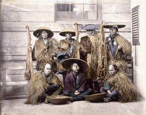 Japanese Yakonin in Dress of Ceremony