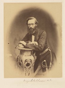 Major E. Hutchinson, R.E. by Felice Beato
