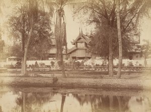 Mandalay, now the Syim Khana U.B.C. by Felice Beato