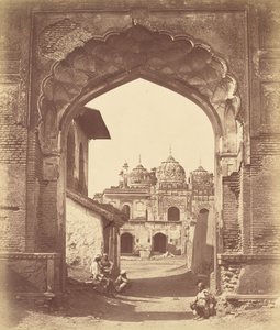 Mosque in the City by Felice Beato