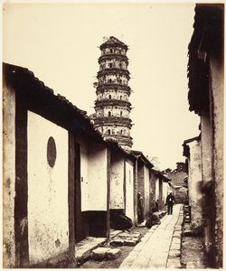 Nine-Storied Pagoda and Tartar Street, Canton