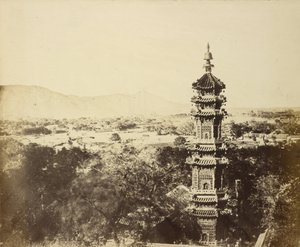 Porcelain Tower by Felice Beato