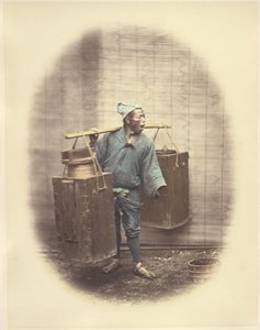 Sake Seller by Felice Beato