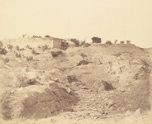 Sammy House, Showing the Bodies of Sepoys Killed in Action by Felice Beato