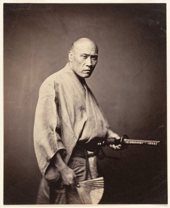 Samurai, Yokohama by Felice Beato