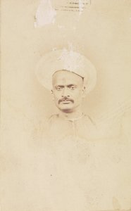 Sir Dinkur Rao, Chief Minister of the Maharaja of Gwalior by Felice Beato