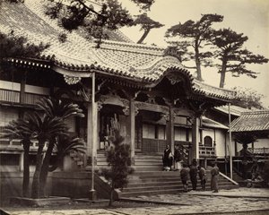 The Main Hall at Daionji Temple, Nagasaki